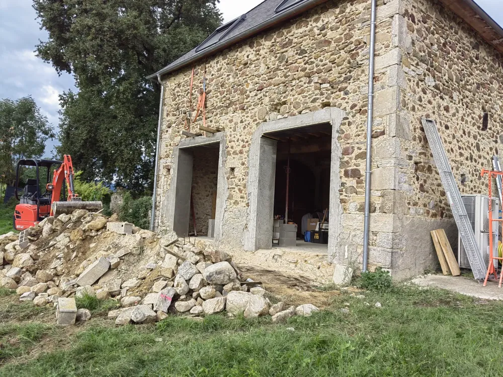 Chantier maçonnerie